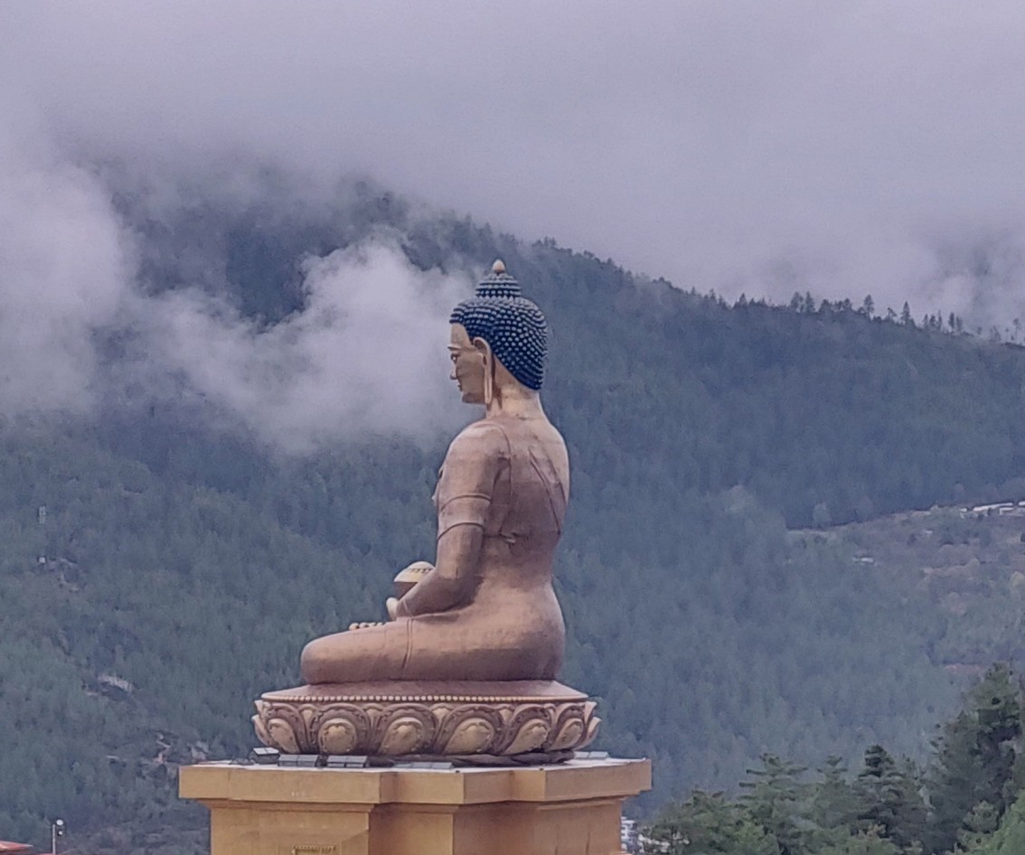 Kuensel Phodrang - Pumola Hike - Buddha statue